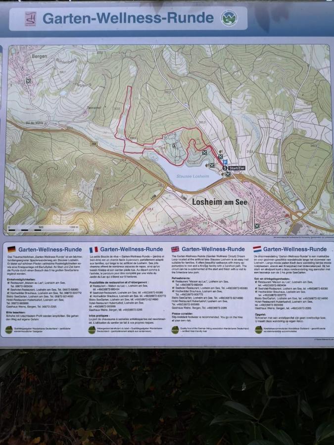 Ferienwohnung Susanne, Losheim Am See Wahlen Εξωτερικό φωτογραφία